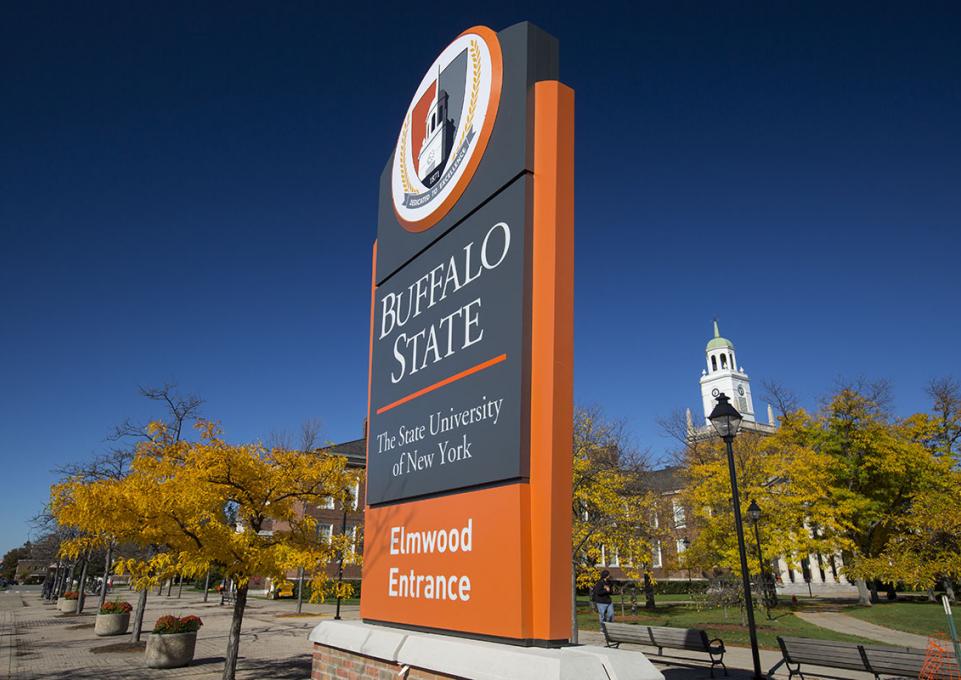 Elmwood Entrance, Buffalo State College