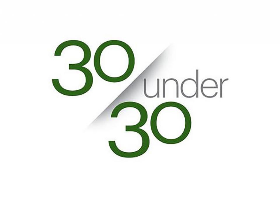 "30 under 30" logo