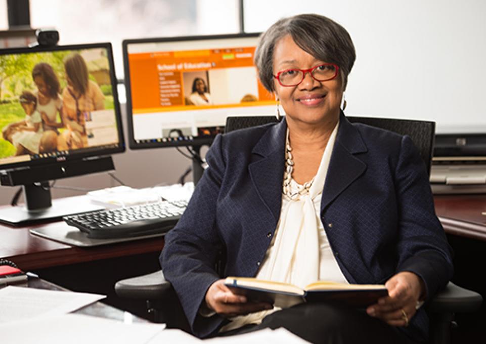 President Conway-Turner in her office