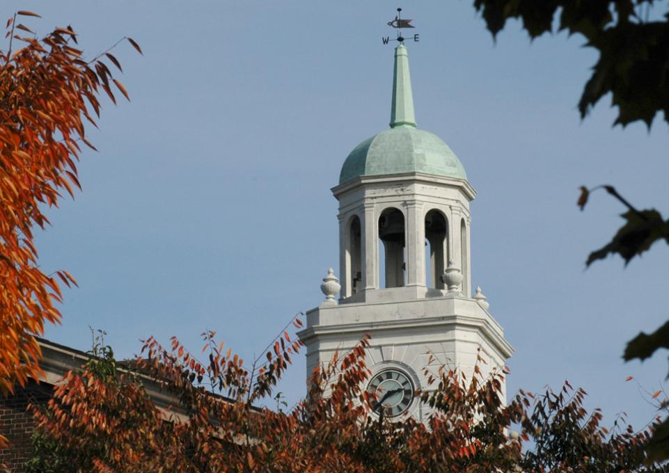 Rockwell Hall fall scene