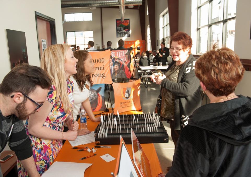 Buff state alumni at convention