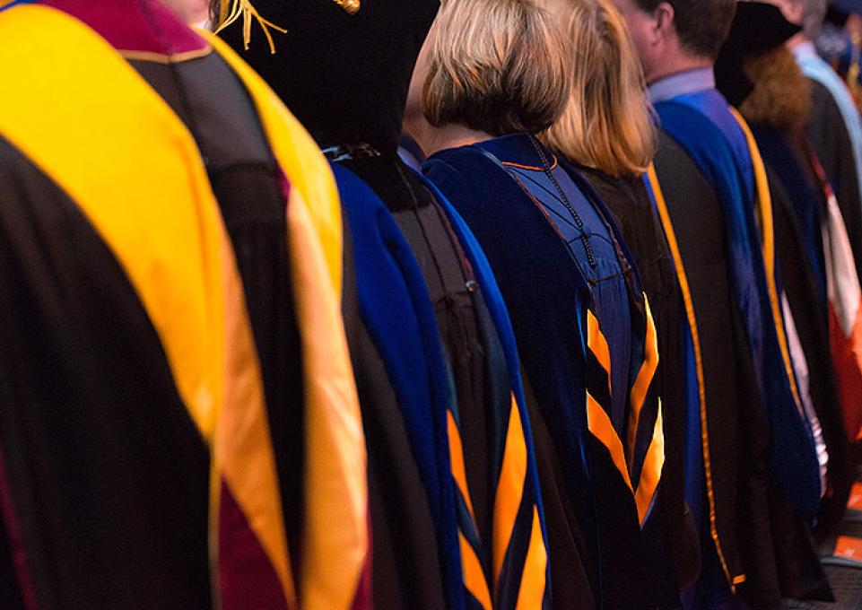 Commencement robes