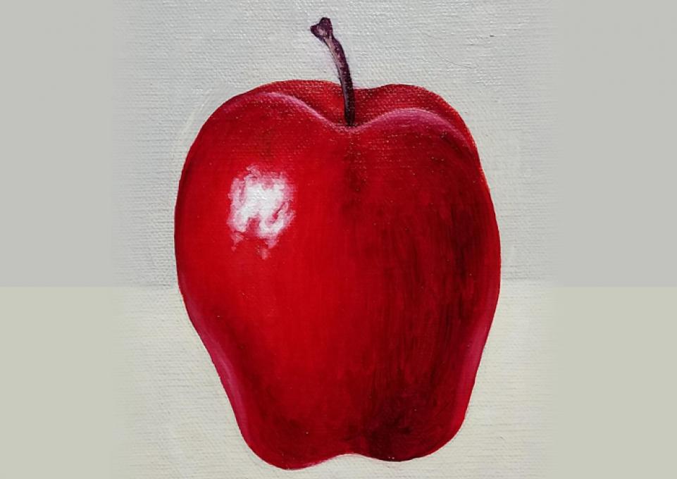 apple painting