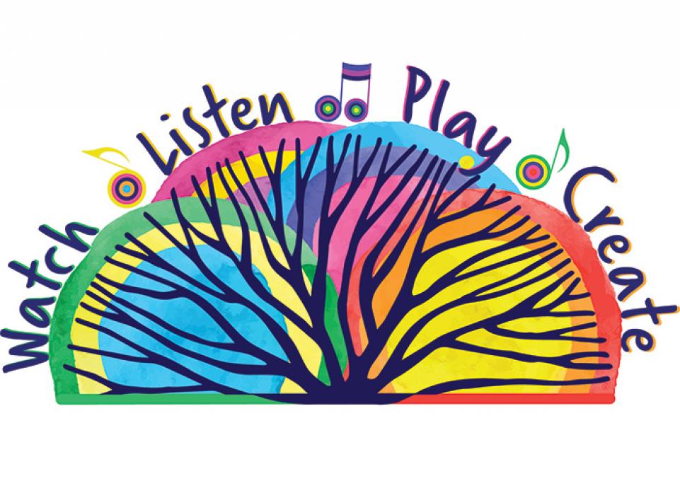 watch listen play logo