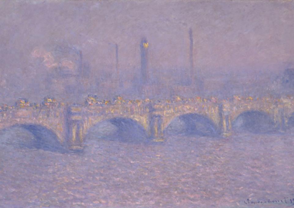 Monet's Waterloo Bridge