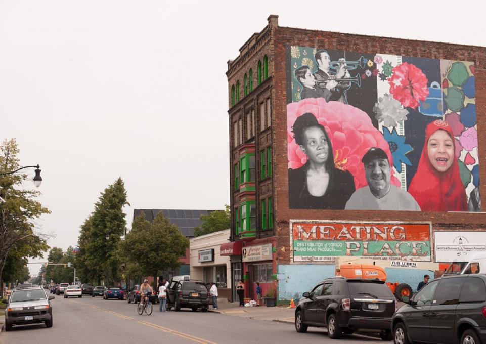 public mural, 185 Grant Street