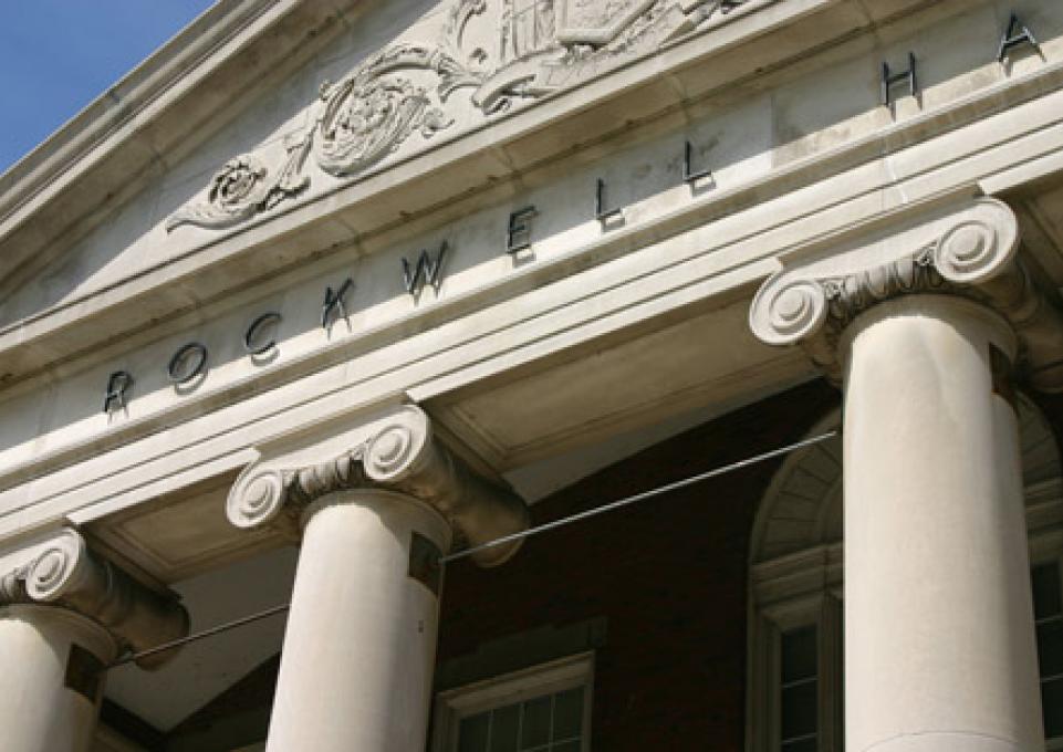Rockwell Hall columns
