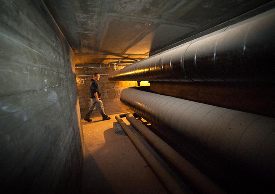 Buffalo State tunnels