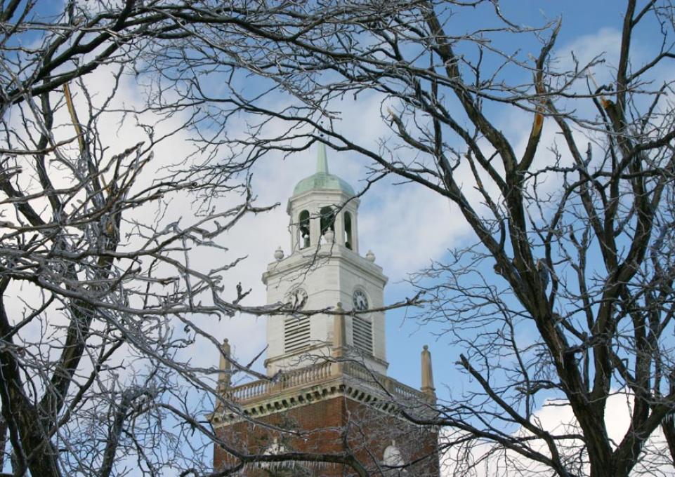 rockwell bells in winter